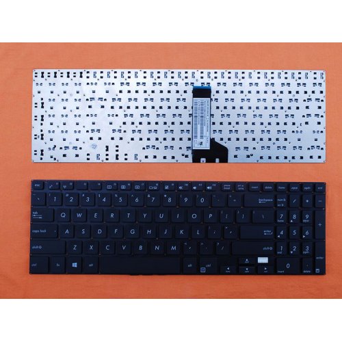 Клавиатура за лаптоп Asus Pro PU500 PU500CA PU551 PU551JA PU551LA Черна Без Рамка с Малък Ентър US С Кирилица