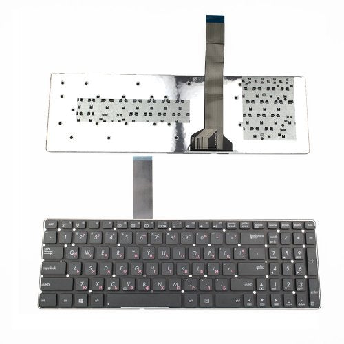 Клавиатура за лаптоп Asus K55XI Black Without Frame US с Кирилица