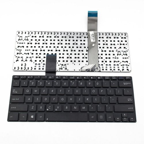 Клавиатура за лаптоп Asus VivoBook S300 Black Without Frame US / Черна Без Рамка (Малък Ентър)