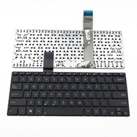 Клавиатура за лаптоп Asus VivoBook S300 Black Without Frame US / Черна Без Рамка (Малък Ентър) thumbnail 1