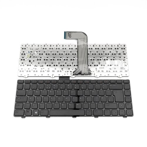Клавиатура за лаптоп Dell Inspiron N5040 N5050 M5040 N311z N411z N4110 3420 5425 5520 Черна с Черна Рамка / Black Frame Black