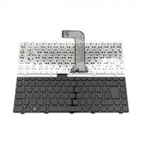 Клавиатура за лаптоп Dell Inspiron N5040 N5050 M5040 N311z N411z N4110 3420 5425 5520 Черна с Черна Рамка / Black Frame Black thumbnail 1