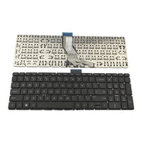 Клавиатура за лаптоп HP 250 G6 Pavilion 15-BS Черна Без Рамка (Малък Ентър) с Кирилица / Black Without Frame US thumbnail 1