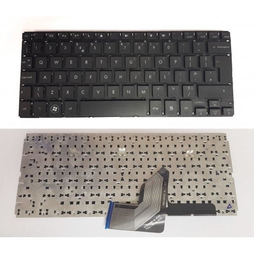 Клавиатура за лаптоп HP Compaq Mini 2150 5100 5101 5102 5103 Черна Без Рамка (Голям Ентър) / Black Without Frame UK