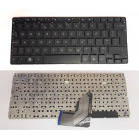 Клавиатура за лаптоп HP Compaq Mini 2150 5100 5101 5102 5103 Черна Без Рамка (Голям Ентър) / Black Without Frame UK thumbnail 1