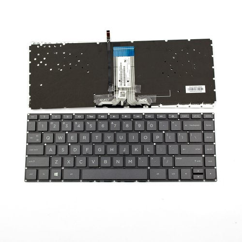 Клавиатура за лаптоп HP Pavilion 14-ab Черна Без Рамка (Малък Ентър) с Подсветка / Black Without Frame Backlit US