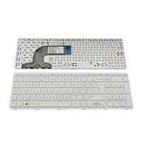 Клавиатура за лаптоп HP Pavilion 15-E 15-N 15-R HP 250 G3 Бяла с Бяла Рамка / White Frame White thumbnail 1