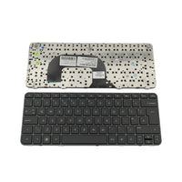 Клавиатура за лаптоп HP Pavilion DM1-3000 DM1-3200 DM1Z-3000 DM1Z-3200 DM1-4000 Черна с Черна Рамка с Кирилица / Black Frame Black thumbnail 1