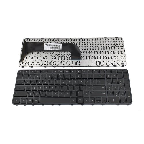 Клавиатура за лаптоп HP Pavilion M6 M6-1000 M6t-1000 Черна с Лъскава Рамка с Кирилица / Glossy Frame Black