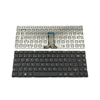 Клавиатура за лаптоп Lenovo 300S-14ISK 500S-14ISK S41-35 S41-70 S41-75 U41-70 Черна Без Рамка (Голям Ентър) / Black Without Frame UK thumbnail 1