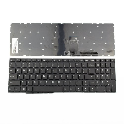 Клавиатура за лаптоп Lenovo Ideapad 310-15ISK 510-15ISK Черна Без Рамка (Малък Ентър) / Black Without Frame US