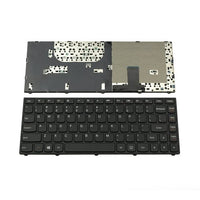 Клавиатура за лаптоп Lenovo IdeaPad Yoga 13 Черна с Черна Рамка / Black Frame Black thumbnail 1