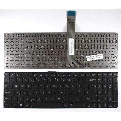 Клавиатура за лаптоп Asus K56 K55XI* Black UK Without Frame Version 2