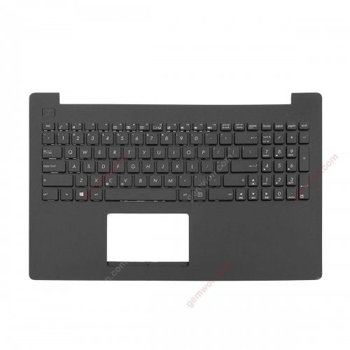 Горен корпус (Upper Cover - Palmrest) за Asus X553 с Клавиатура - Черен Без Тъчпад