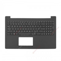Горен корпус (Upper Cover - Palmrest) за Asus X553 с Клавиатура - Черен Без Тъчпад thumbnail 1