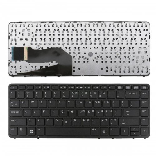 Клавиатура за лаптоп HP EliteBook 840 G1 850 G1 Black Frame Black US/UK с Кирилица