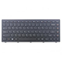Клавиатура за лаптоп Lenovo IdeaPad Flex 14 G400S Черна с Черна Рамка с Кирилица / Black Frame Black thumbnail 1