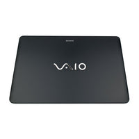 Капак за матрица (LCD Back Cover) за Sony Vaio SVF15 SVF152 Черен / Black thumbnail 1