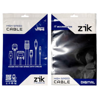 USB кабел за принтер A->B 1.5м Zik thumbnail 2