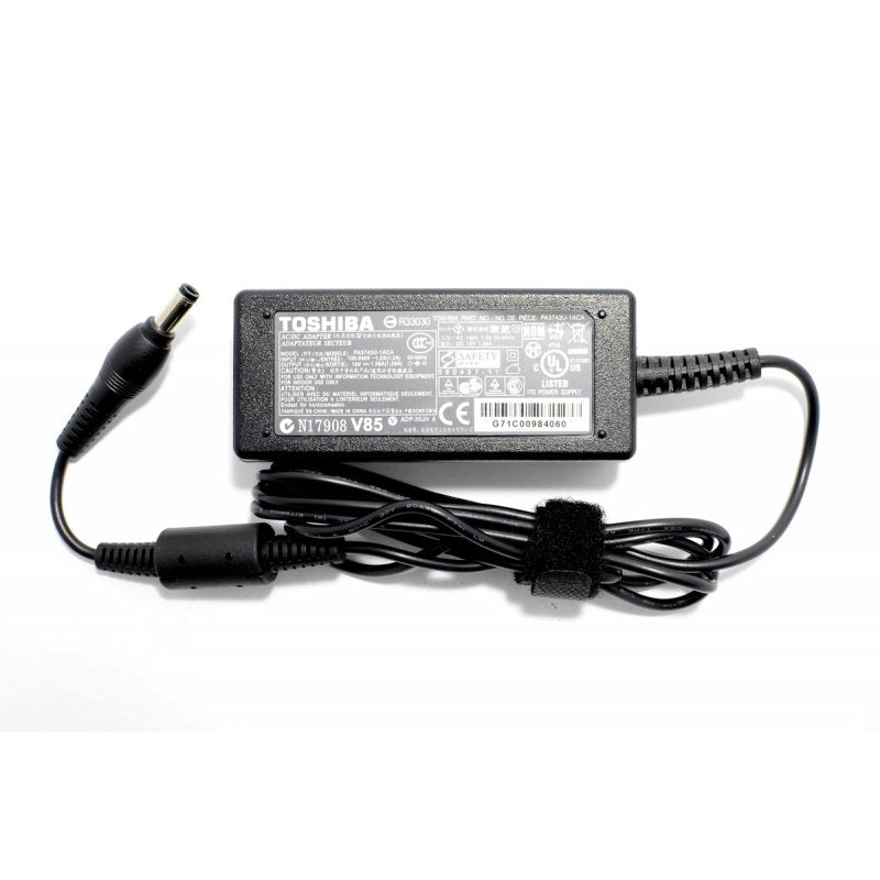 Оригинално Зарядно за лаптоп (Original Laptop Adapter) Toshiba - 19V / 1.58A / 30W - (5.5x2.5)