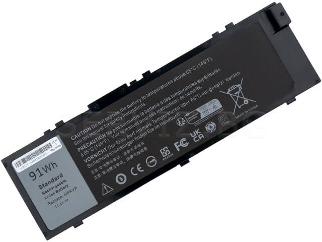 Батерия за лаптоп DELL Precision 7510 7520 7710 7720 MFKVP УСИЛЕНА - Заместител / Replacement