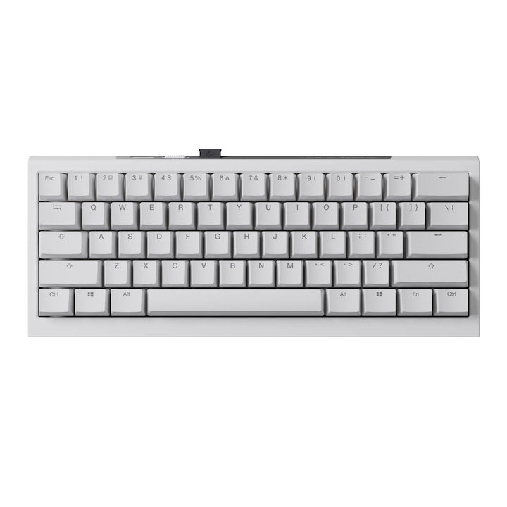 Ducky Професионална геймърска механична клавиатура Professional One X Mini Wireless White Ducky AI Switches [Linear] - DKON2461AST3-DAUSPDOECL2WW1