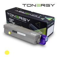 Tonergy съвместима Тонер Касета Compatible Toner Cartridge OKI 44315301 Yellow, 6k thumbnail 1