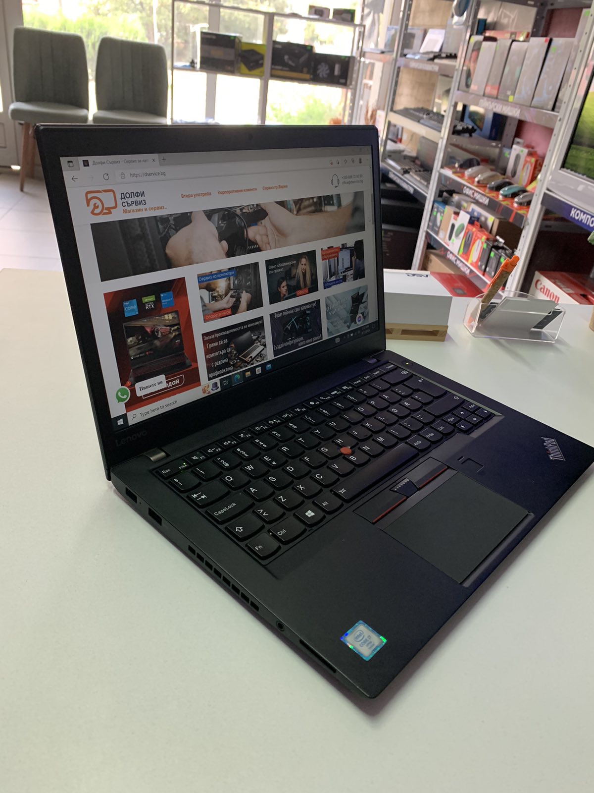 Лаптоп Lenovo ThinkPad T460s Клас B