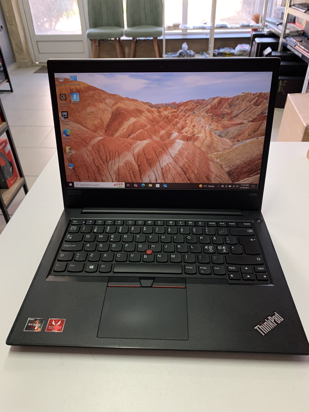 Реновиран лаптоп Lenovo ThinkPad E495