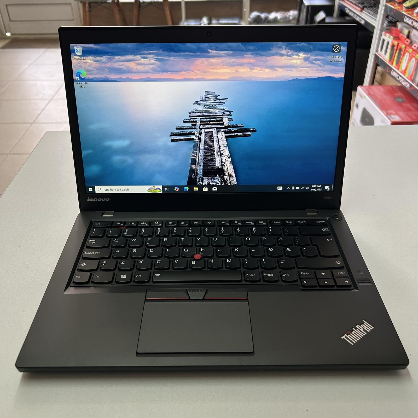 Реновиран лаптоп Lenovo ThinkPad T450s