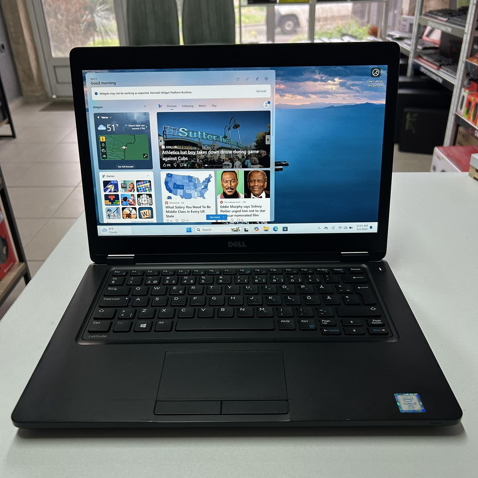 Реновиран лаптоп Latitude 5480