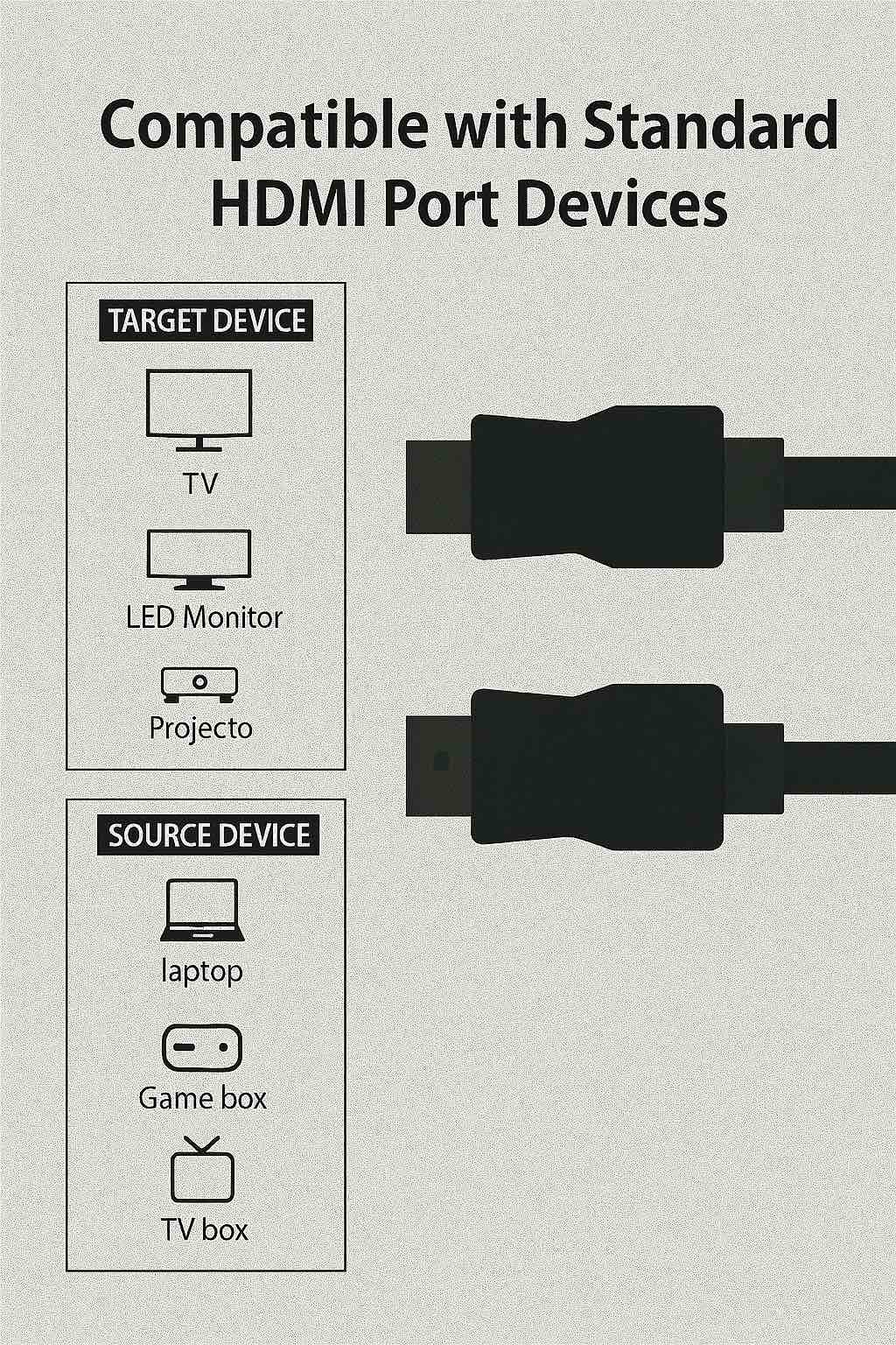 HDMI Кабел Ver. 1.4 - 5 метра без оплетка