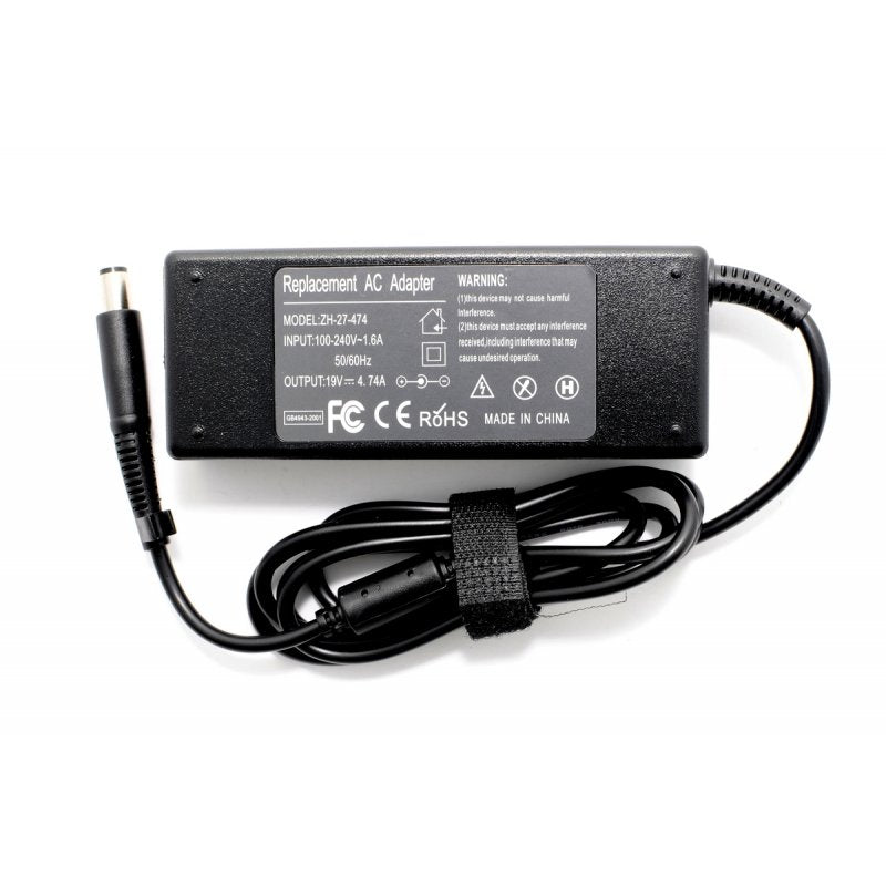 Зарядно за лаптоп (Laptop AC Adapter) HP Compaq - 19V / 4.74A / 90W - (7.5x0.7x5.0) - Заместител / Replacement Високо Качество A+