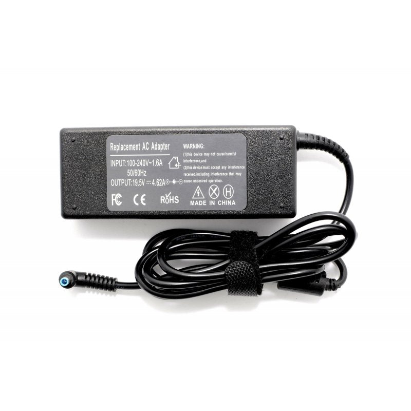 Зарядно за лаптоп (Laptop AC Adapter) HP Compaq - 19.5V / 4.62A / 90W - (4.5x0.7x3.0) - Заместител / Replacement Високо Качество A+