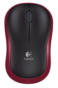 Мишка, Logitech Wireless Mouse M185 Red thumbnail 2