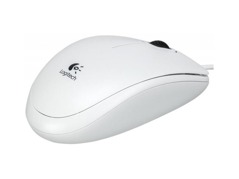 Мишка, Logitech B100 Optical Mouse for Business White