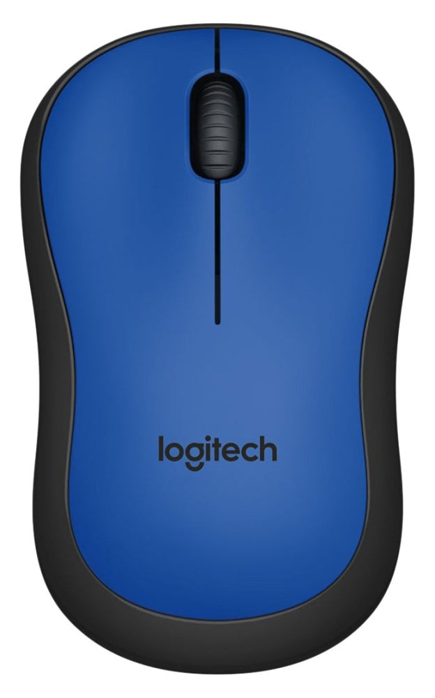 Мишка, Logitech Wireless Mouse M220 Silent, blue