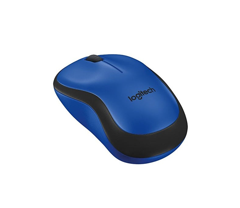 Мишка, Logitech Wireless Mouse M220 Silent, blue