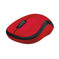 Мишка, Logitech Wireless Mouse M220 Silent, red thumbnail 4