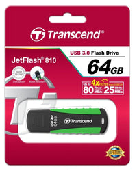 Памет, Transcend 64GB JETFLASH 810, USB 3.0 thumbnail 1