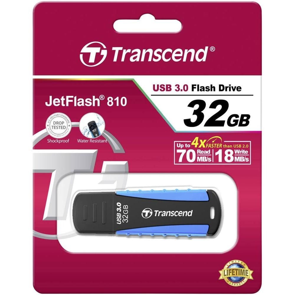 Памет, Transcend 32GB JETFLASH 810, USB 3.0