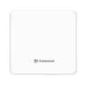 Оптично устройство Transcend 8X DVD, Slim Type, USB (White), 13.9mm Thickness