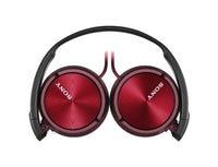 Слушалки Sony Headset MDR-ZX310 red thumbnail 2