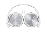 Слушалки Sony Headset MDR-ZX310 white thumbnail 2