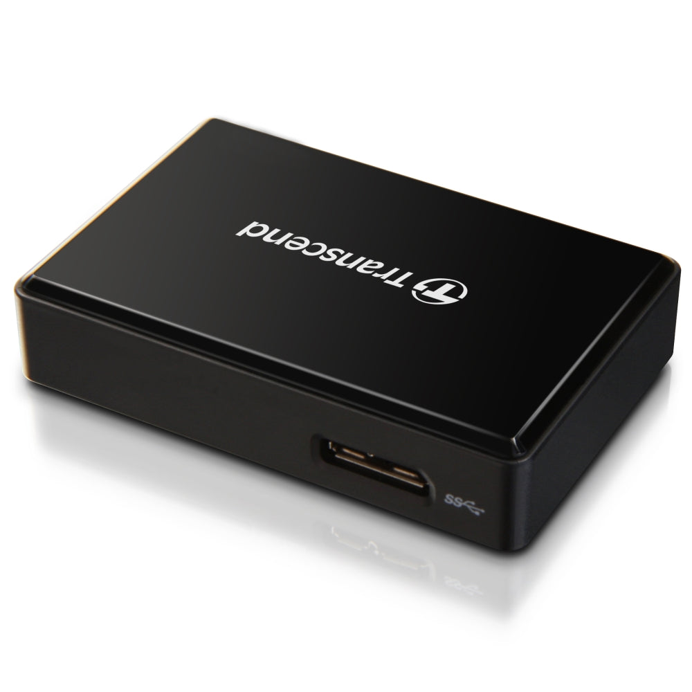 Четец за карти, Transcend All-in-1 Multi Memory Card Reader, USB 3.0/3.1 Gen 1, Black