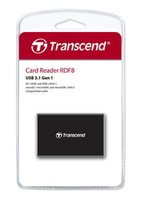 Четец за карти, Transcend All-in-1 Multi Memory Card Reader, USB 3.0/3.1 Gen 1, Black thumbnail 3