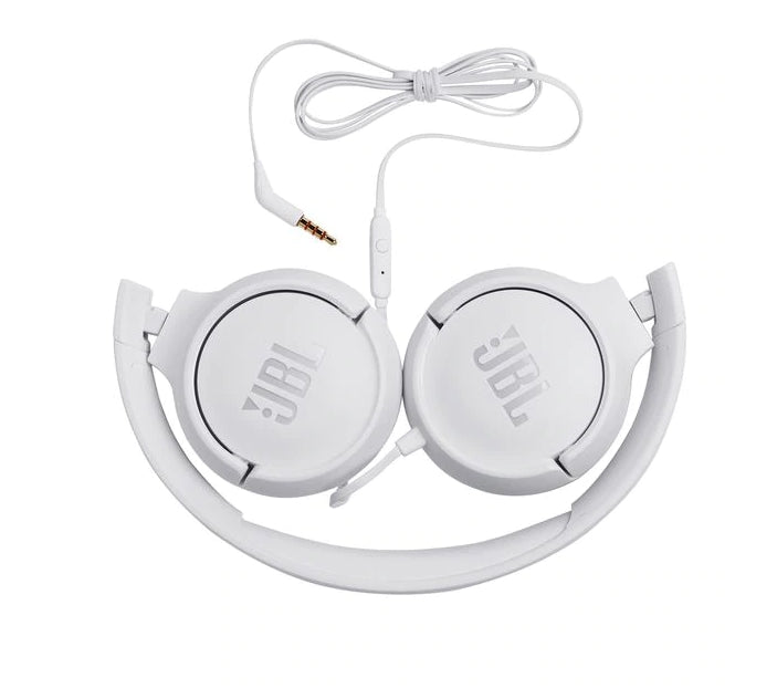 Слушалки JBL T500 WHT HEADPHONES