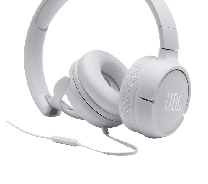 Слушалки JBL T500 WHT HEADPHONES