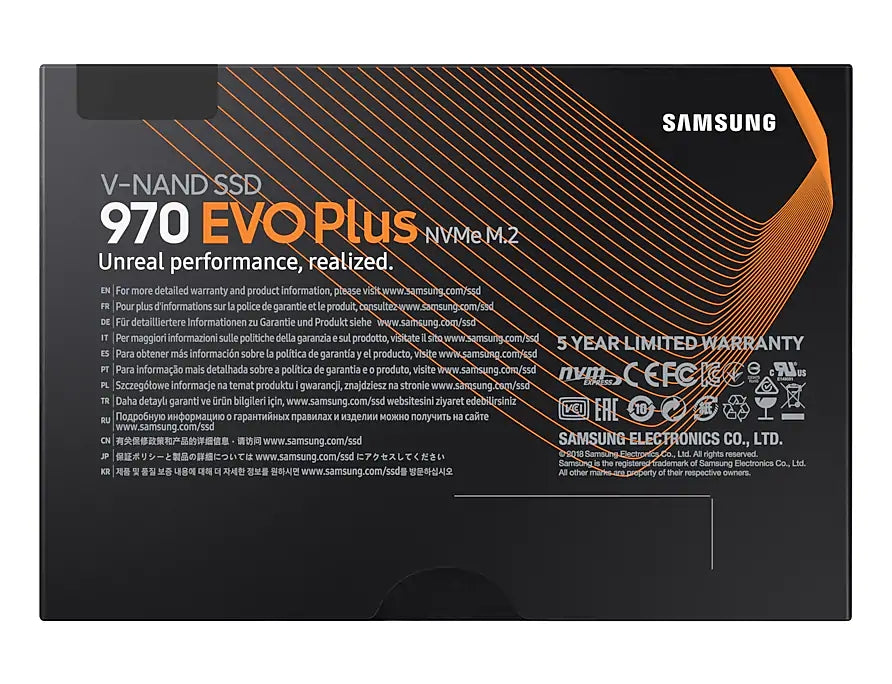 2TB Samsung SSD 970 EVO Plus  M.2