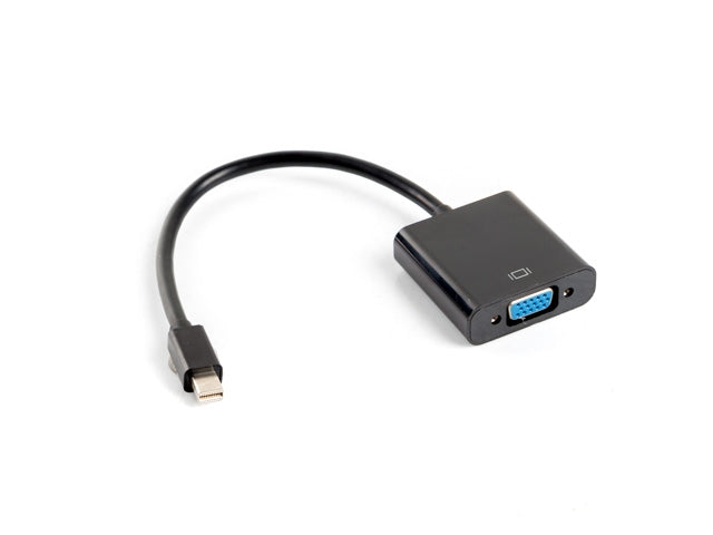 Адаптер, Lanberg adapter display port mini (m) -> VGA (f), 20cm cable, black